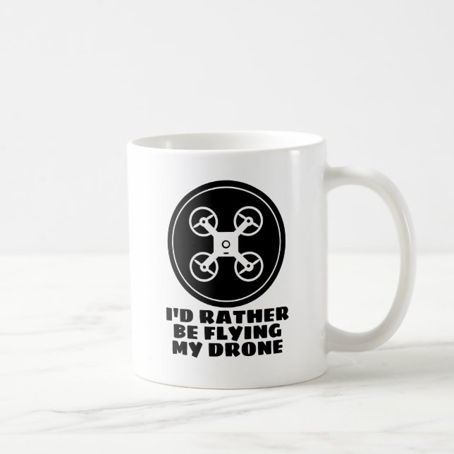 Funny coffee mug for drone pilot (Right)
