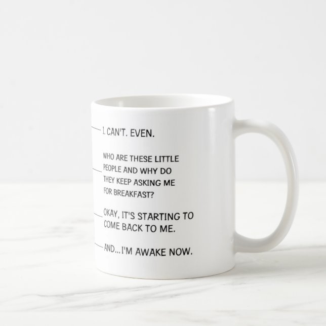 Funny Coffee Mug for Mom or Dad (Generic) (Right)