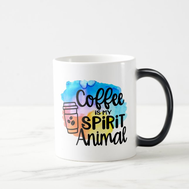 Funny Coffee Mug – Spirit Animal Caffeine Gift (Right)