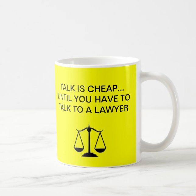 Funny Coffee Mugs Lawyers (Right)