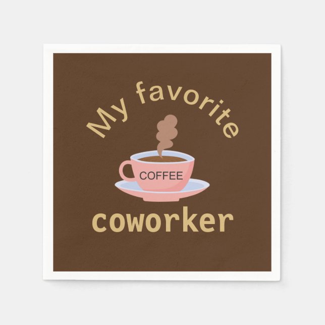 Funny Coffee Napkins (Front)