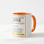 Funny Coffee Prescription Combo Mug (Front Right)