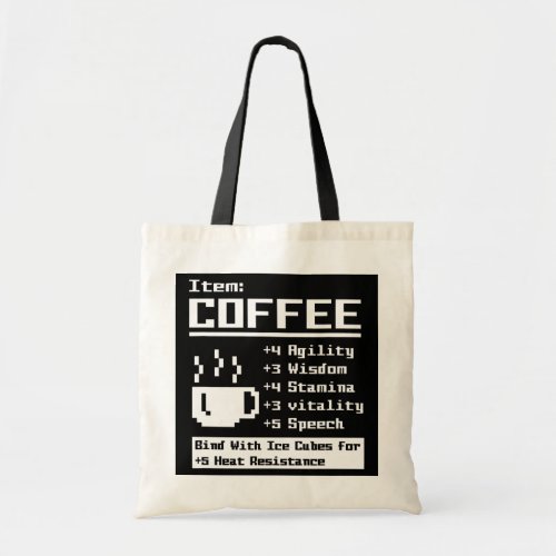 Funny Coffee sarcastic benefits Agility Wisdom Tote Bag