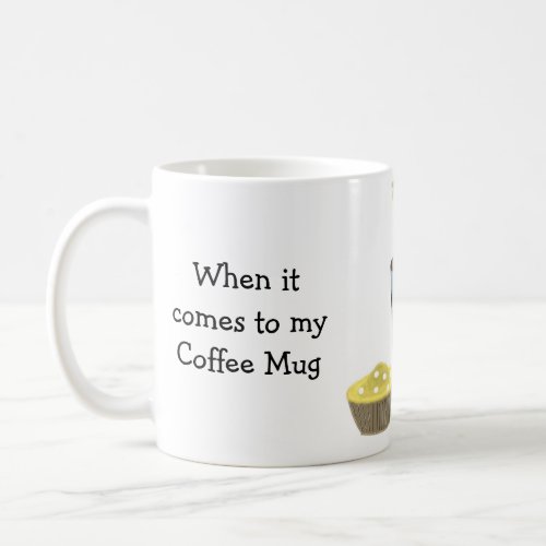 Funny Coffee Saying Size Does Matter Coffee Mug