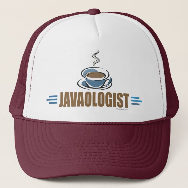Funny Coffee Trucker Hat (Front)