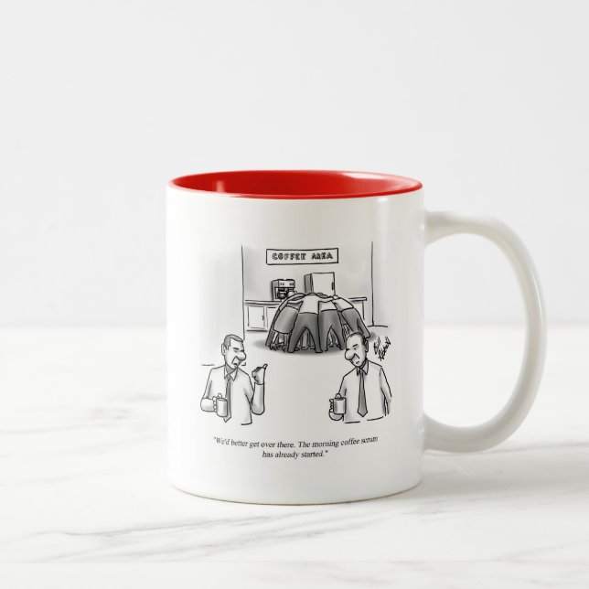 Funny Coffee Workplace Humor Mug (Right)