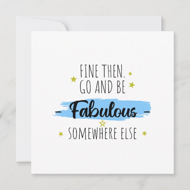 Funny Colleague Leaving, Going Away for Coworker Invitation (Front)