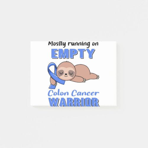 Funny Colon Cancer Awareness Gifts Post_it Notes