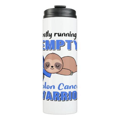 Funny Colon Cancer Awareness Gifts Thermal Tumbler