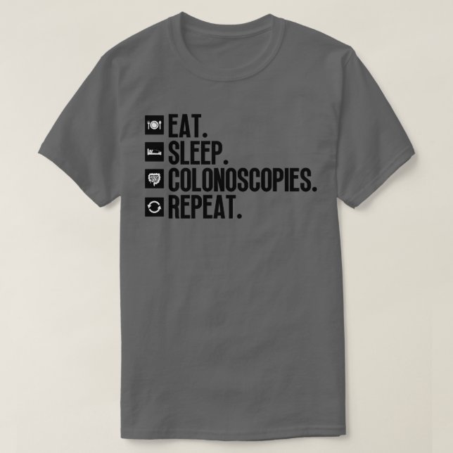 Funny Colonoscopy Gift T-Shirt (Design Front)