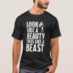 Funny Color Guard Design For Girls Women Winter Gu T-Shirt