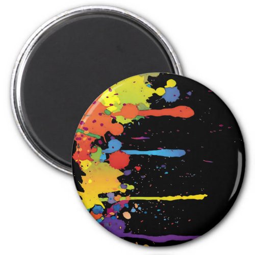 FUNNY COLOR SPLASH II  your backgr  ideas Magnet