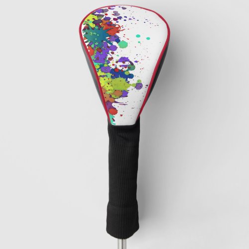 FUNNY COLOR SPLASHes I  your backgr  ideas Golf Head Cover
