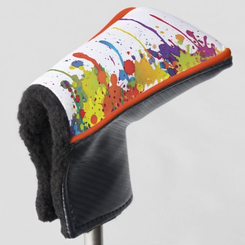 FUNNY COLOR SPLASHes II  your backgr  ideas Golf Head Cover