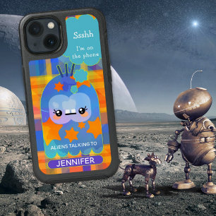 Funny Colorful Alien Kids Phone Case