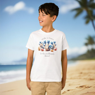 Funny Colorful Dancing Nudibranchs and Corals T-Shirt