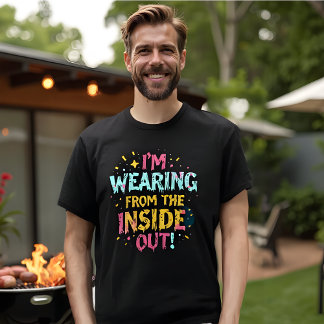 Funny Colorful Emotional Exhaustion Wearing Out T-Shirt