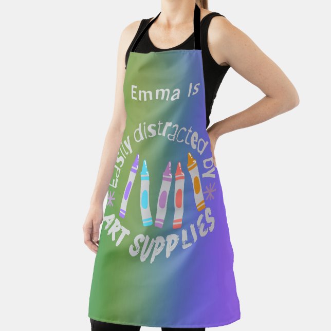 Funny Colorful Large Apron (Insitu)