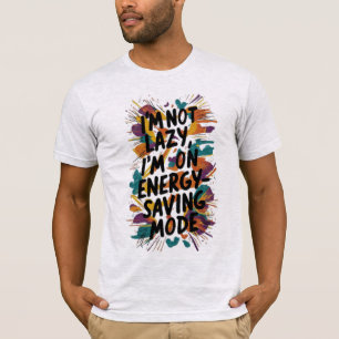 Funny Colorful Procrastination quote T-Shirt