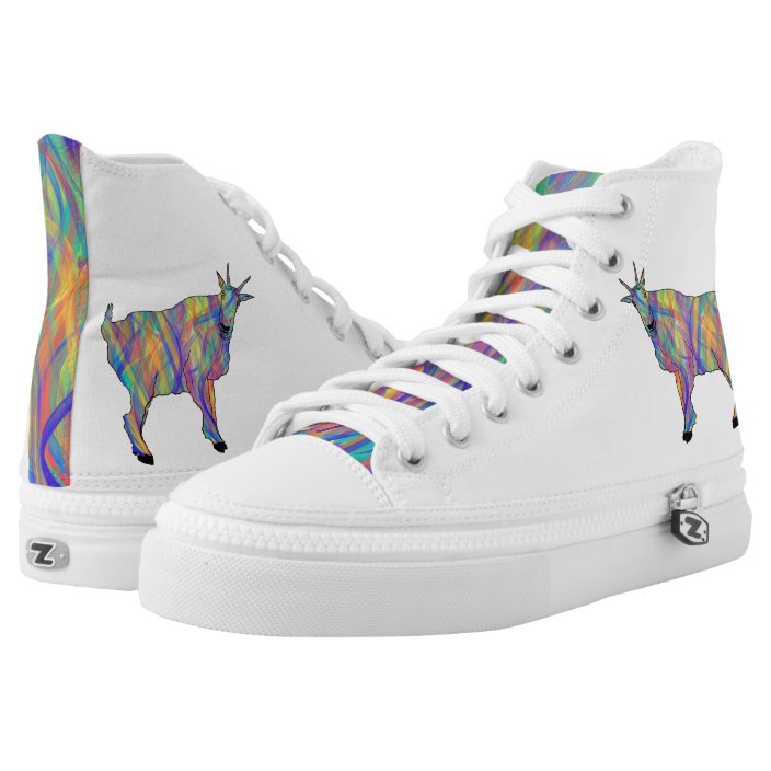 funky high top sneakers