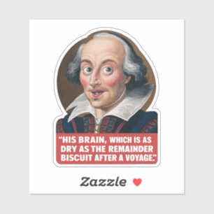 Funny Colorful Quote Clever Insult Humor Sticker