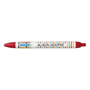 Funny coloured pencils comics style pen