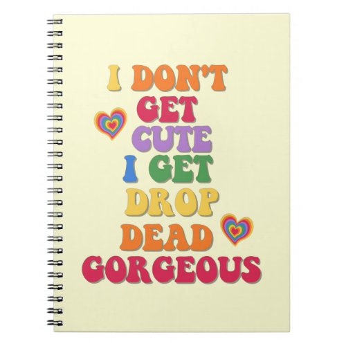 Funny Colourful LGBTQ Pride Month Notebook