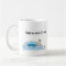 Funny comic coffee mug. "Wake me when its over"