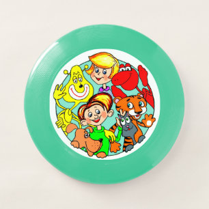 funny comic figures Wham-O frisbee