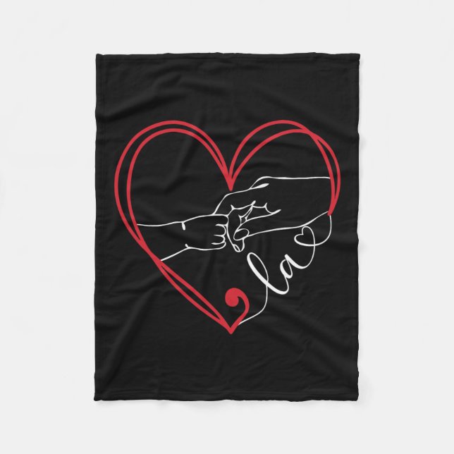 Funny Comma La Kamala Harris Punctuation La Electi Fleece Blanket (Front)