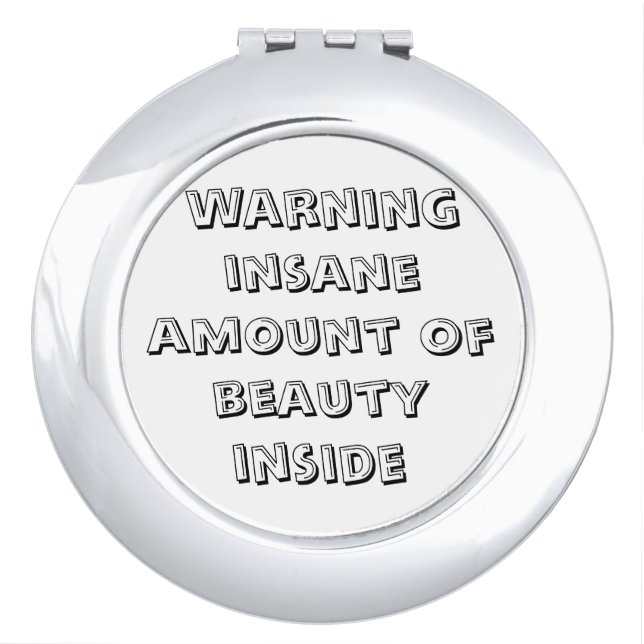 funny compact mirror (Front)