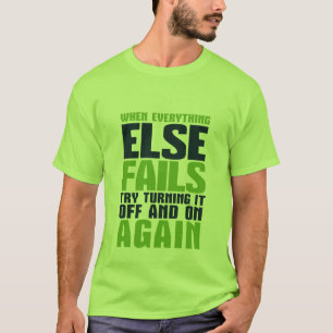 Funny Computer Geek and Nerd Humor T-shirt