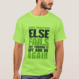 Funny Computer Geek and Nerd Humor T-shirt