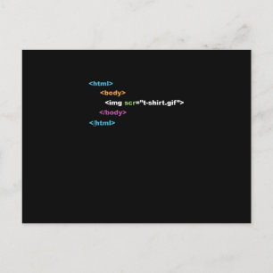 Funny Computer Program Code HTML