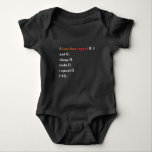 Funny Computer Science Coder Programmer Function Baby Bodysuit<br><div class="desc">A funny Gift for programmer,  gamer,  computer scientist,  software developer,  IT admin,  nerd and pc geek. Perfect surprise for a laughter with friends,  family and colleagues at school or work.</div>