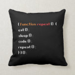 Funny Computer Science Coder Programmer Function Throw Pillow<br><div class="desc">A funny Gift for programmer,  gamer,  computer scientist,  software developer,  IT admin,  nerd and pc geek. Perfect surprise for a laughter with friends,  family and colleagues at school or work.</div>