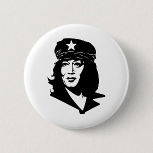 Funny Comrade Kamala Harris Communist Commie Meme Button