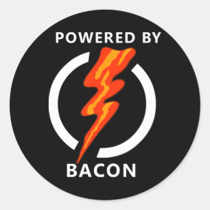 Funny Con Art For Men Women Boys Kids Bbq Pork Con Classic Round Sticker