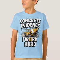 Funny Concrete Mixer Truck Boys Cute Construction