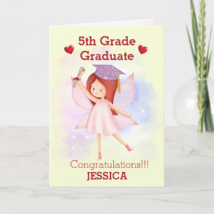 Funny Congrats 5th grade Holiday Card