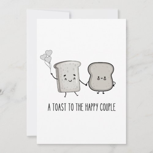  Funny Congratulation A Toast to the Happy Couple Save The Date