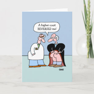 Funny Congratulations Greeting Card Law