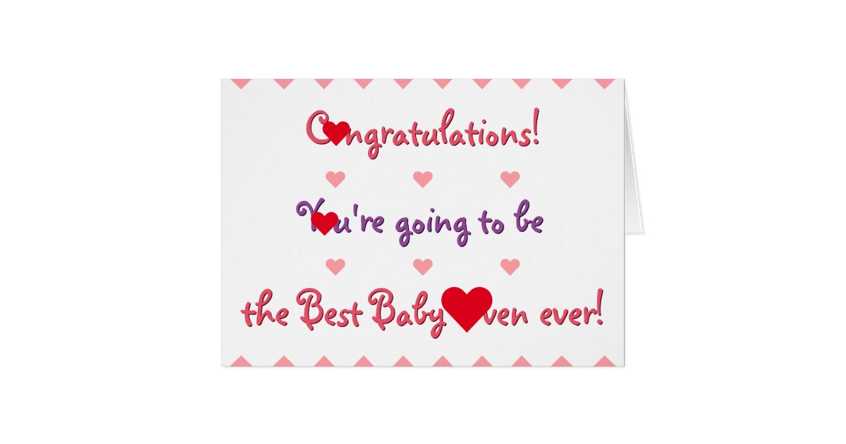 Funny Congratulations Mom To Be Baby Shower Card | Zazzle.com