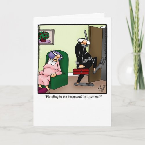 Funny Congratulations New Home card