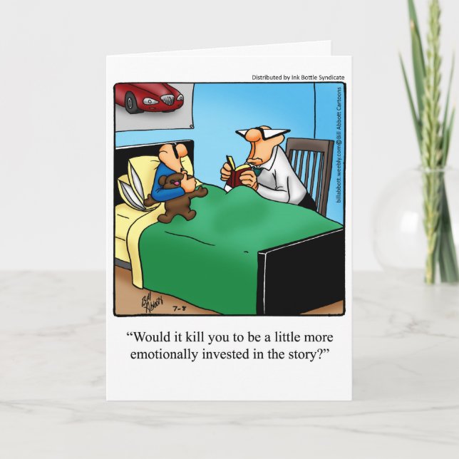 Funny Congratulations New Parents Greeting Card (Front)