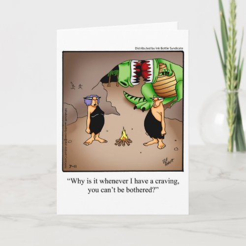 Funny Congratulations Pregnancy Greeting Card