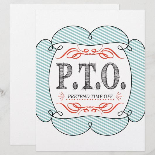 Funny Congratulations Promoted to Pretend Time Off (Front/Back)