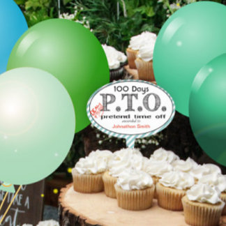 Funny Congratulations Promoted to Pretend Time Off Cake Topper