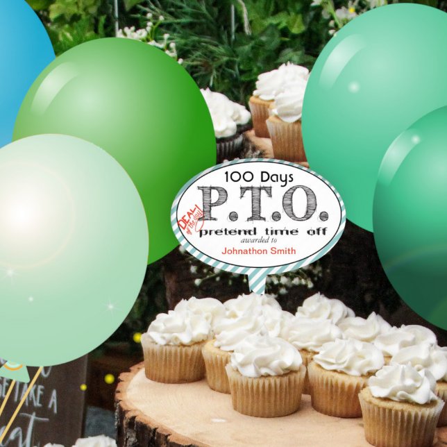 Funny Congratulations Promoted to Pretend Time Off Cake Topper (Creator Uploaded)