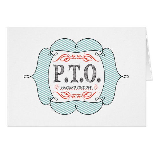 Funny Congratulations Promoted to Pretend Time Off Cards (Front Horizontal)